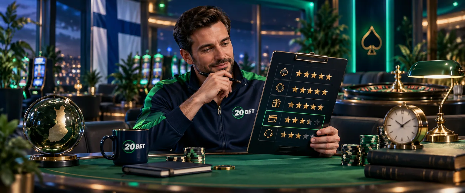 Adult man in 20Bet sportswear — The Scorecard