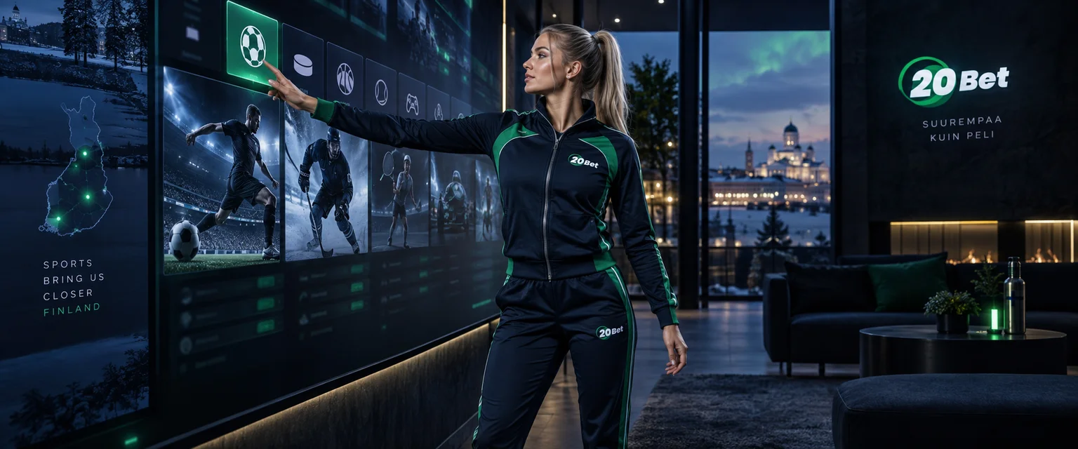 Adult woman in 20Bet sportswear — Living With a Busy Board